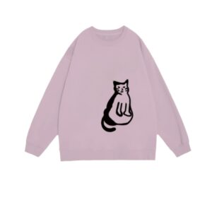 Interesting Hand-Painted Sweatshirt